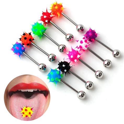 small vibrating tongue piercing